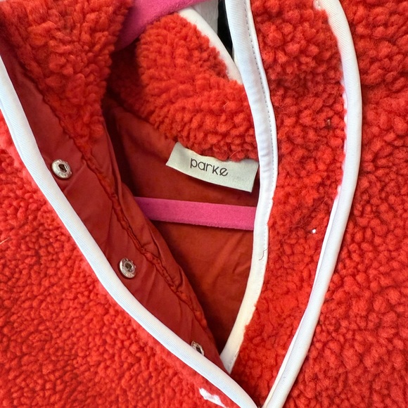 Parke Pullover Fleece Ruby Red L/XL - Picture 5 of 7